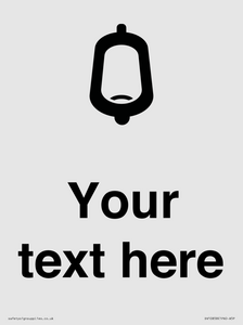 Custom information: urinal toilet